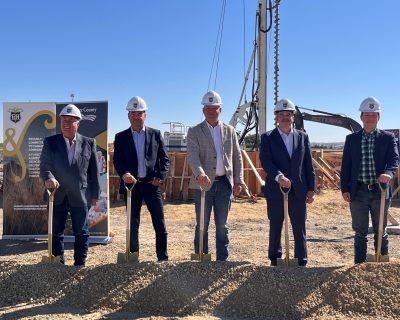 P&H BREAKS GROUND AT NEW FLOUR MILL SITE